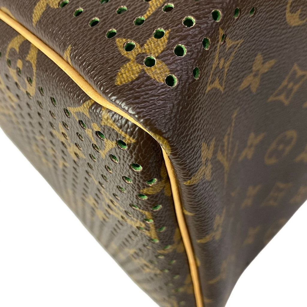 Louis Vuitton Handbag Monogram Perfo Speedy 30 Vert — view 6