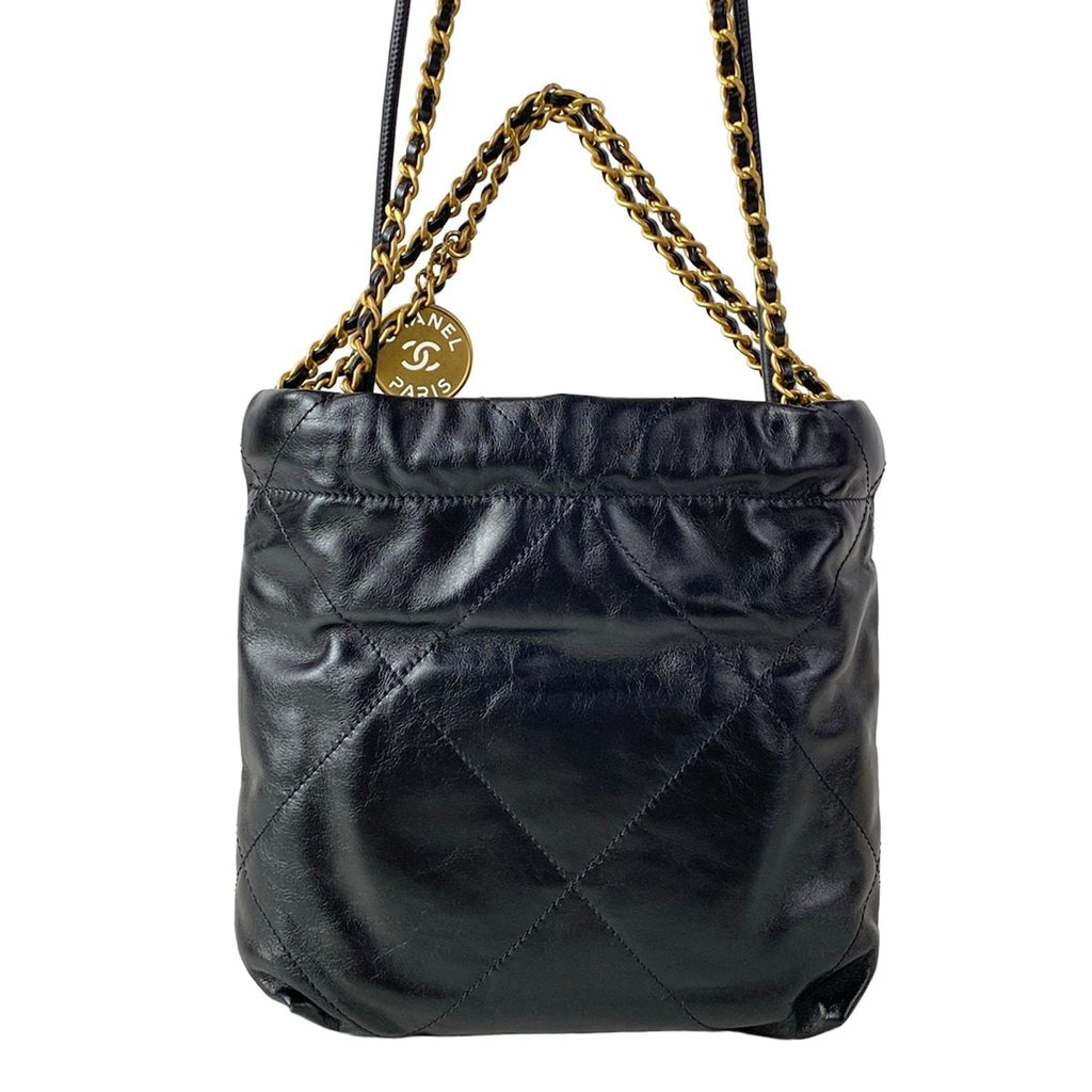 Chanel Handbag 22 Mini Black — view 3
