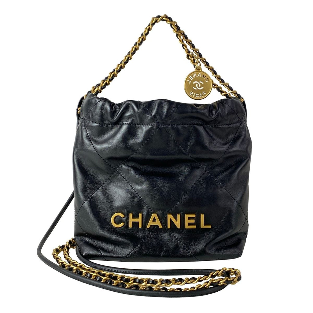 Chanel Handbag 22 Mini Black