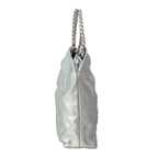 Chanel Handbag 22 Mini Silver Lambskin — view 2