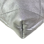 Chanel Handbag 22 Mini Silver Lambskin — view 8
