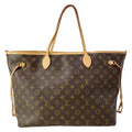 Louis Vuitton Tote Monogram Neverfull Inside Out GM Noir