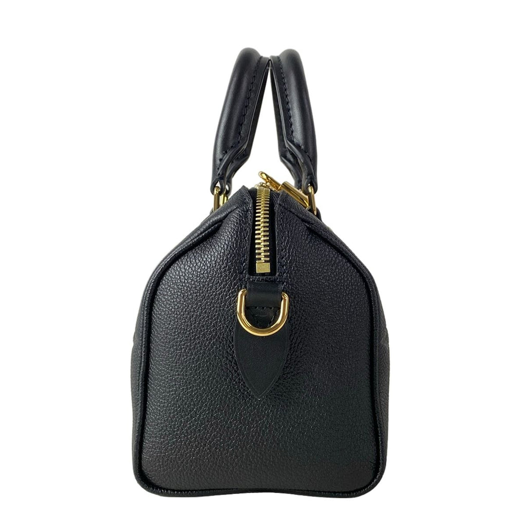 Louis Vuitton Handbag Monogram Empreinte Speedy Bandouliere 20 Noir Leather — view 2