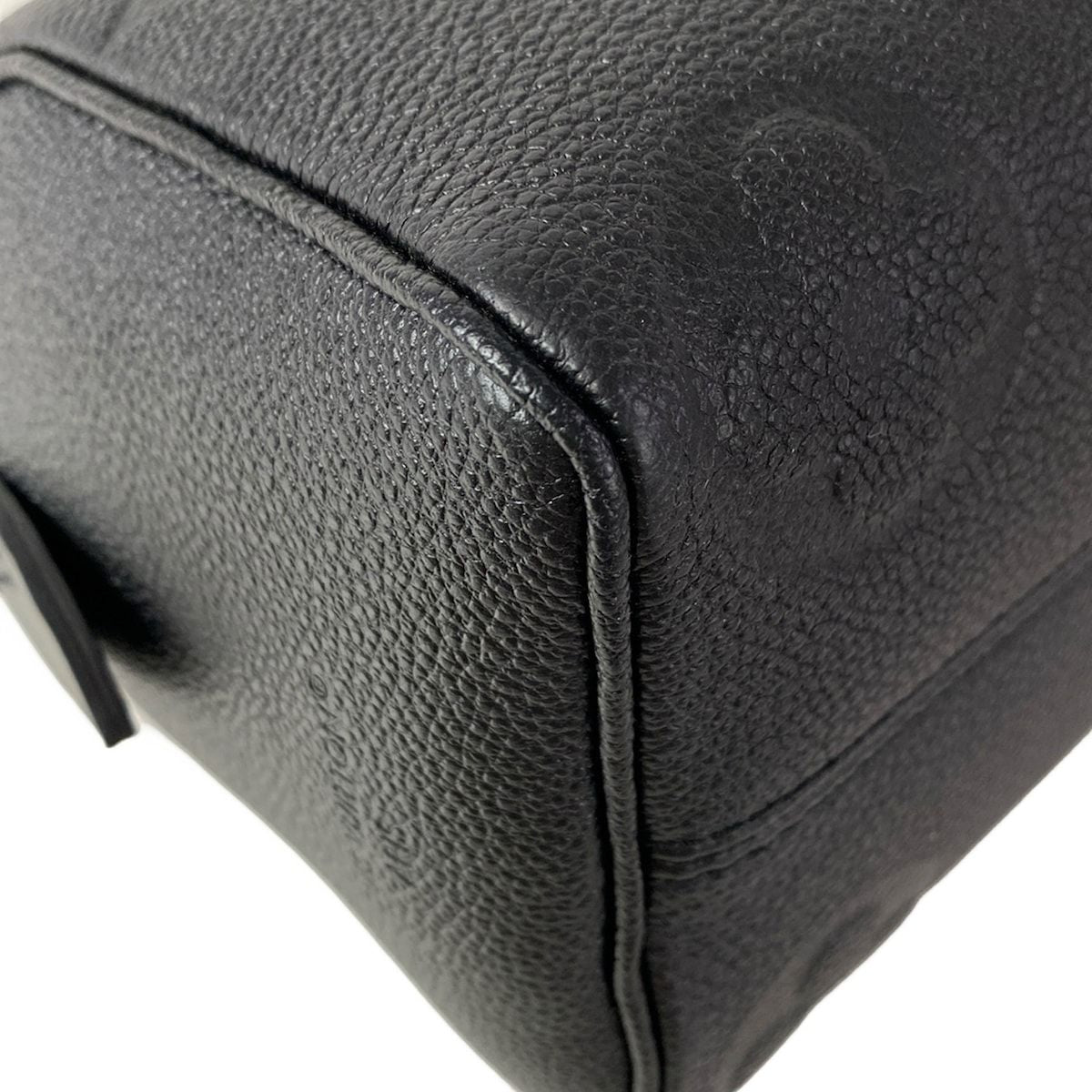 Louis Vuitton Handbag Monogram Empreinte Speedy Bandouliere 20 Noir Leather — view 8