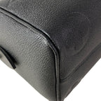 Louis Vuitton Handbag Monogram Empreinte Speedy Bandouliere 20 Noir Leather — view 6