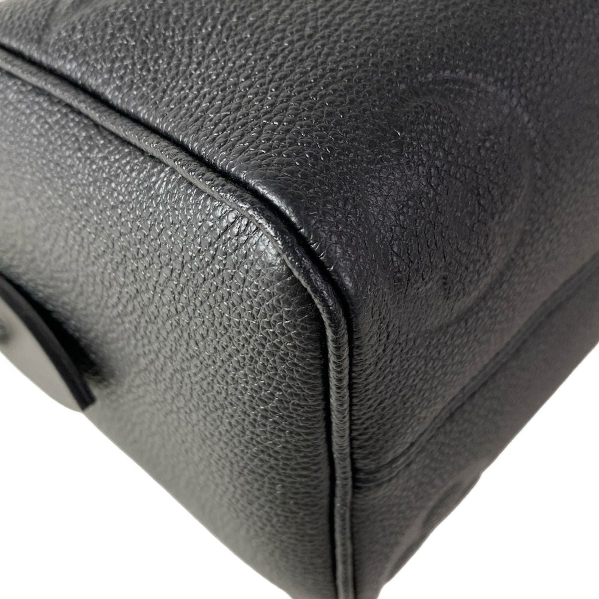 Louis Vuitton Handbag Monogram Empreinte Speedy Bandouliere 20 Noir Leather — view 6