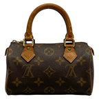 Louis Vuitton Handbag Monogram Mini Speedy — view 3