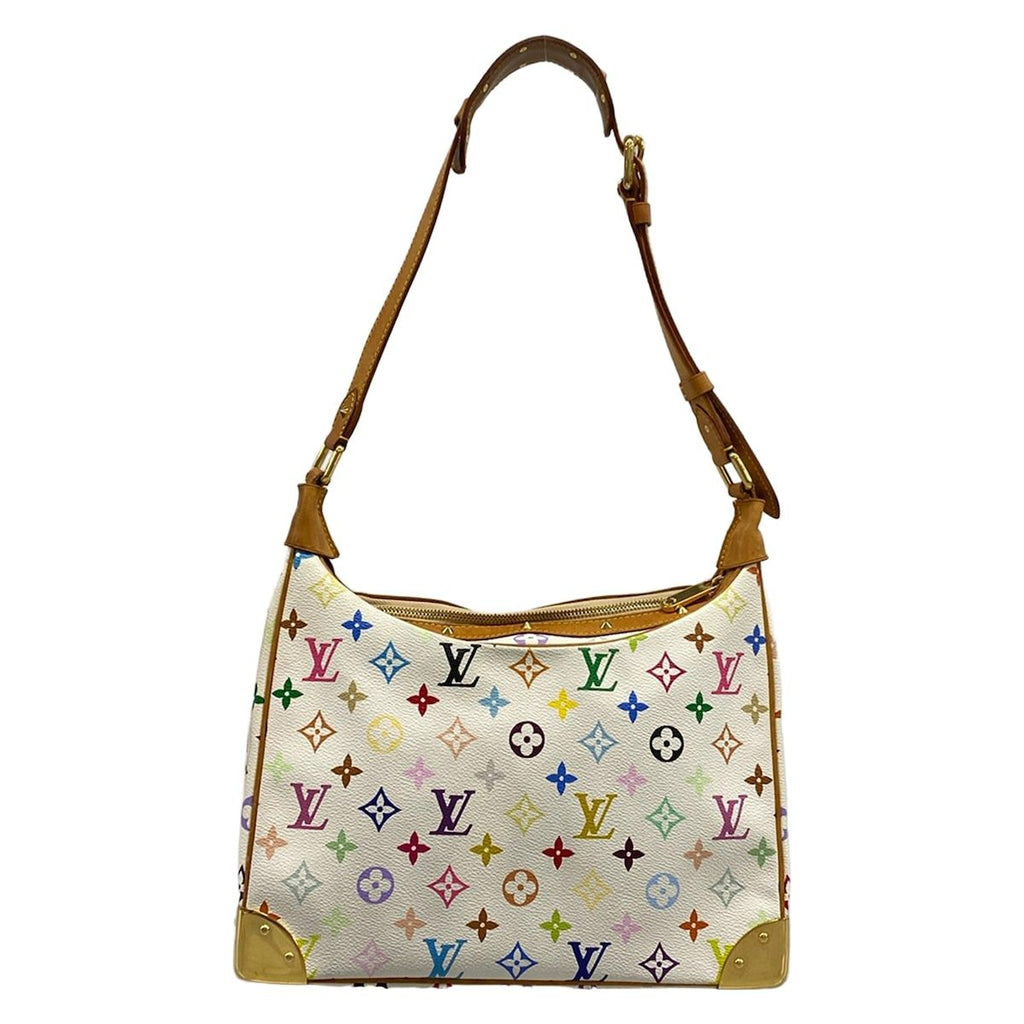 Louis Vuitton Shoulder Bag Monogram Multicolor Boulogne Blanc — view 3