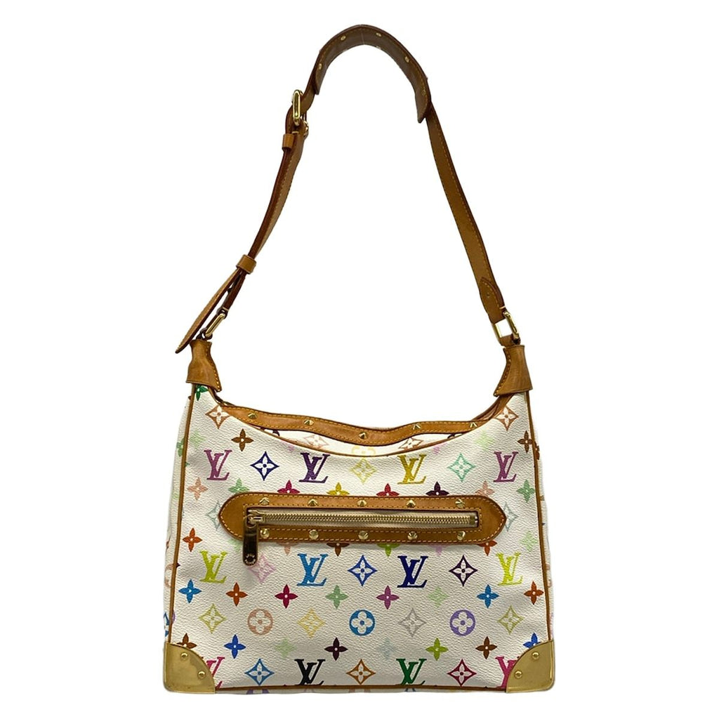 Louis Vuitton Shoulder Bag Monogram Multicolor Boulogne Blanc