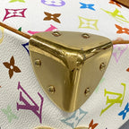 Louis Vuitton Shoulder Bag Monogram Multicolor Boulogne Blanc — view 6