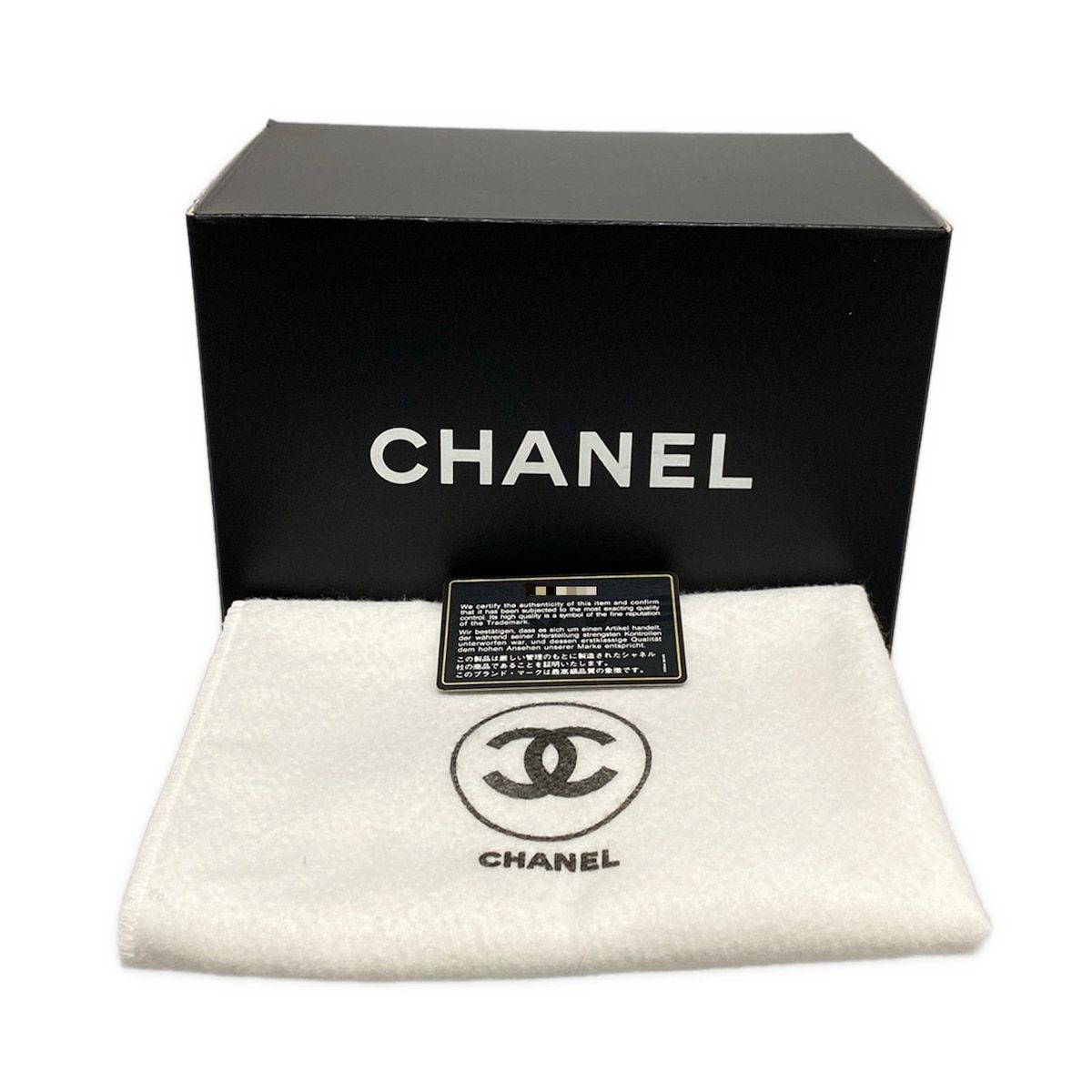 Chanel Vanity Bag Black Gold — view 8