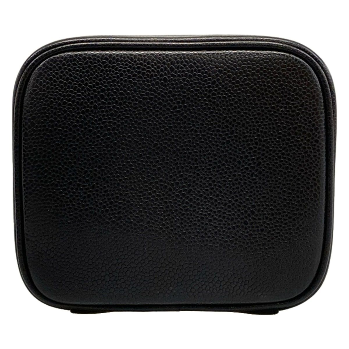 Chanel Vanity Bag Black Gold — view 5
