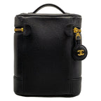 Chanel Vanity Bag Black Gold — view 3