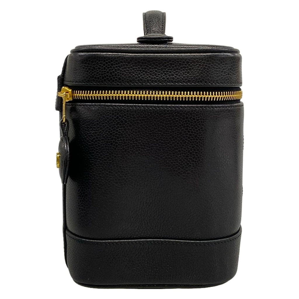 Chanel Vanity Bag Black Gold — view 2