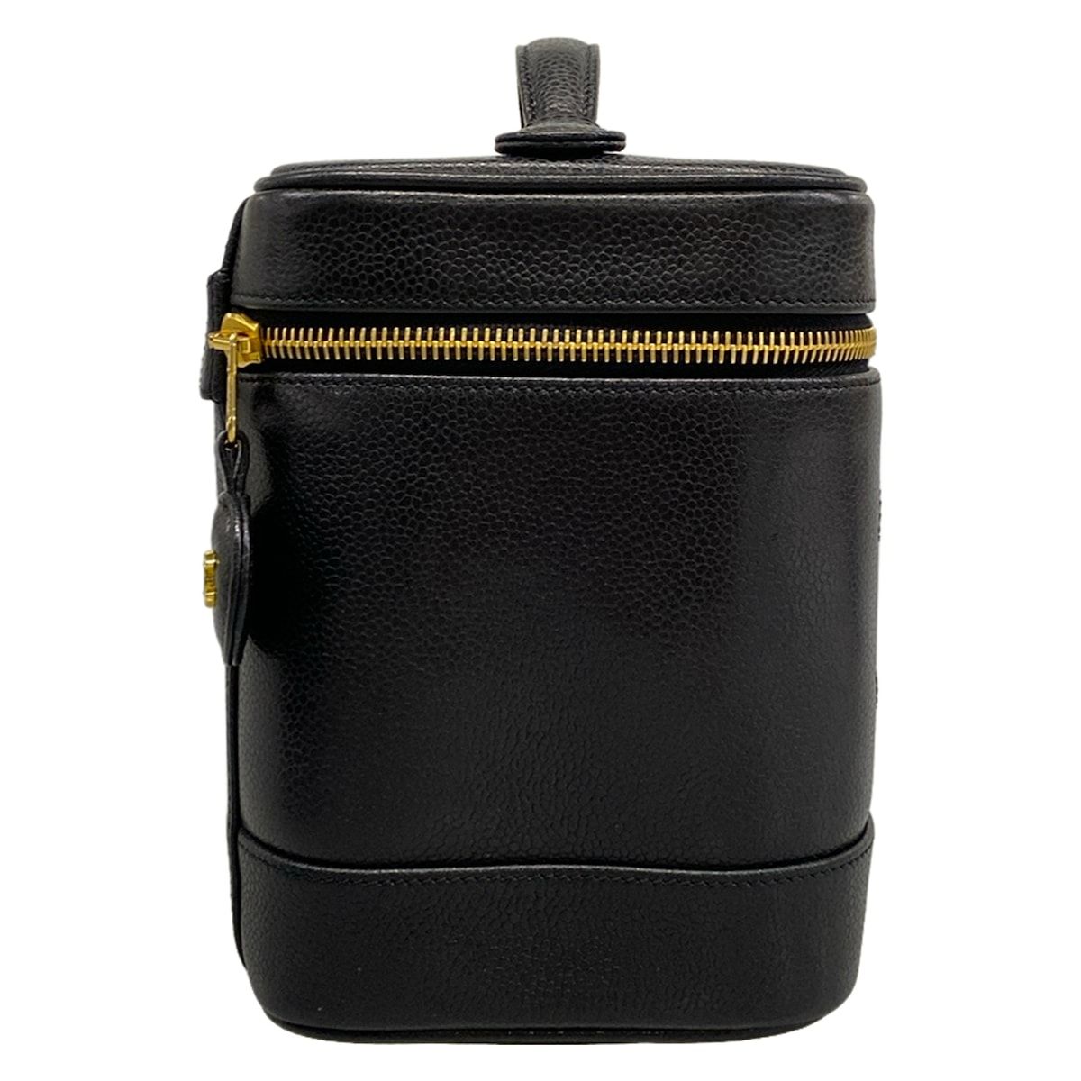 Chanel Vanity Bag Black Gold — view 2