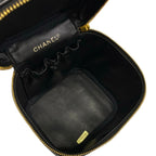 Chanel Vanity Bag Black Gold — view 7