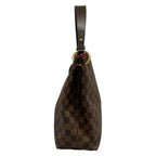 Louis Vuitton Shoulder Bag Damier Gray Souffle PM Ebene — view 4