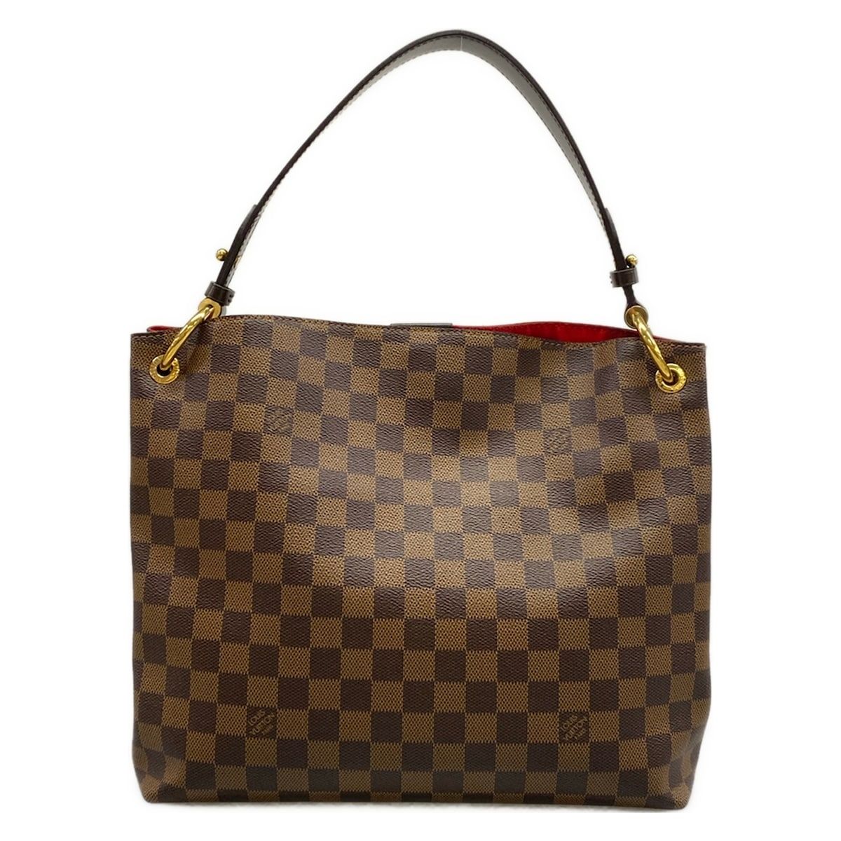 Louis Vuitton Shoulder Bag Damier Gray Souffle PM Ebene — view 3