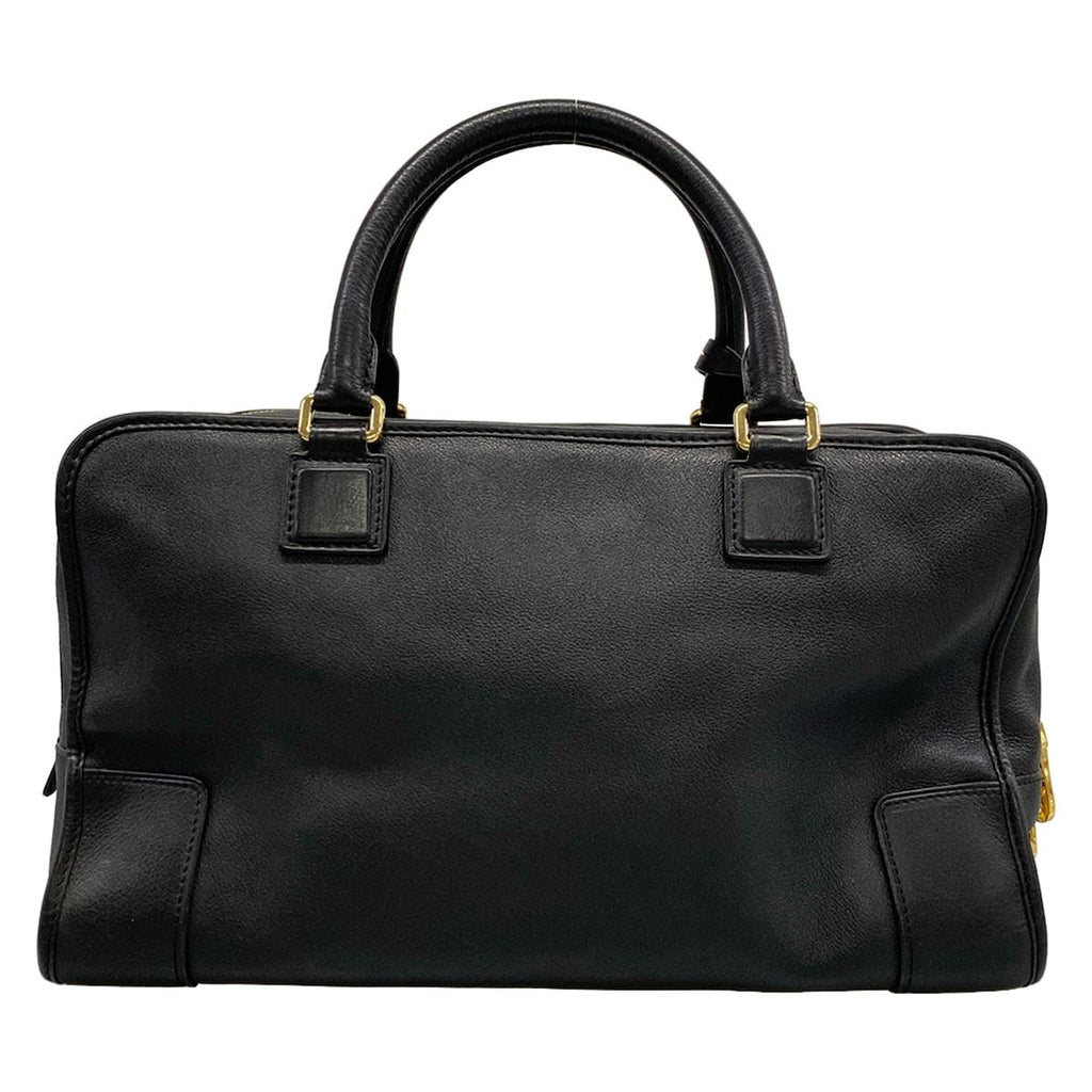 Loewe Handbag Amazona 36 Black Leather — view 3