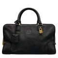 Loewe Handbag Amazona 36 Black Leather