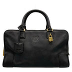 Loewe Handbag Amazona 36 Black Leather