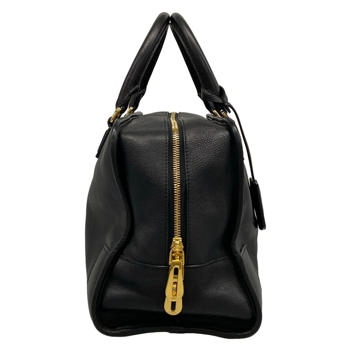 Loewe Handbag Amazona 36 Black Leather — view 2