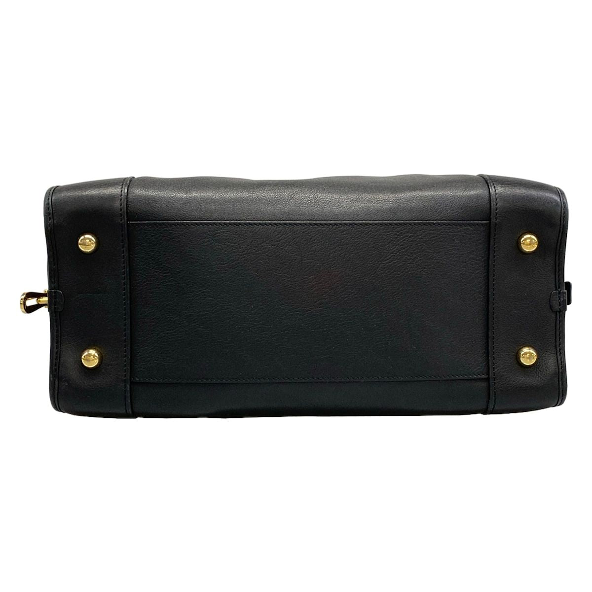 Loewe Handbag Amazona 36 Black Leather — view 5