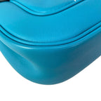 Hermes Shoulder Bag Roulis Mini Turquoise Silver — view 6