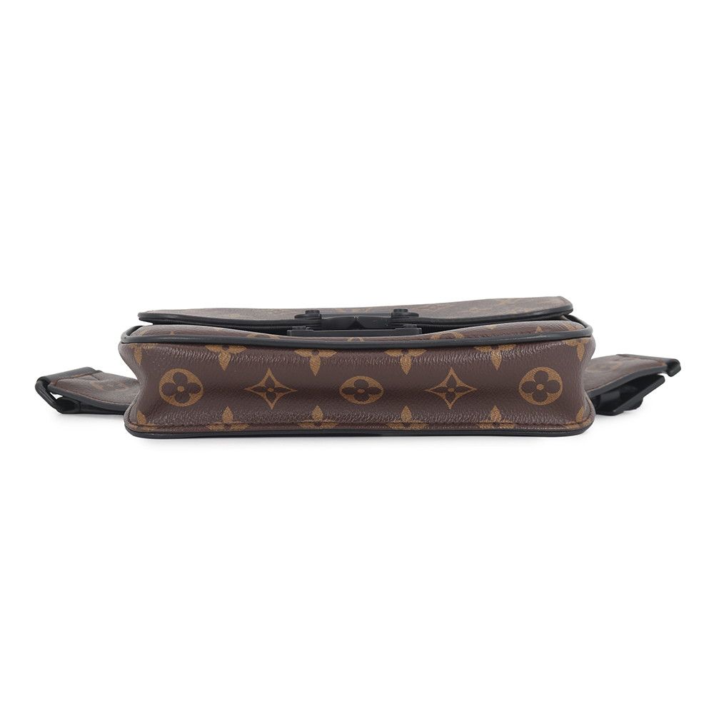 Louis Vuitton Belt Bag Monogram Macassar S Lock — view 4