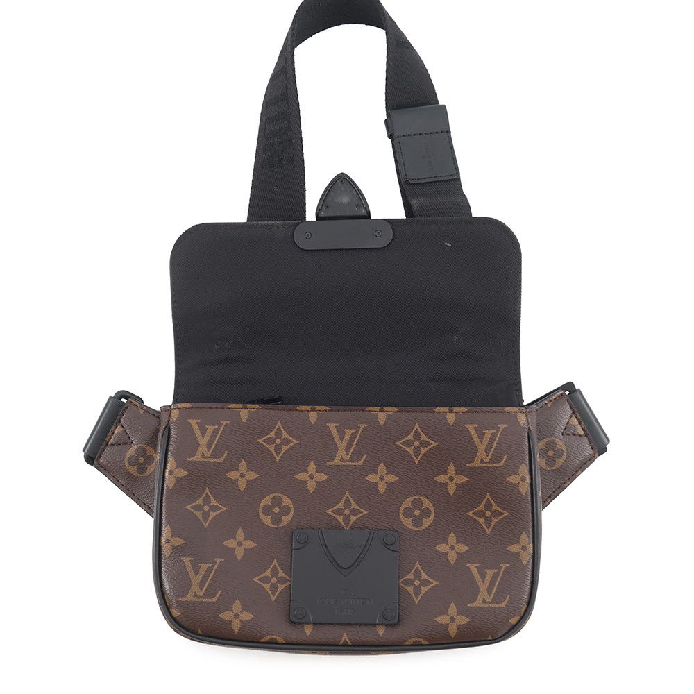 Louis Vuitton Belt Bag Monogram Macassar S Lock — view 6