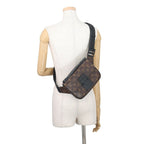 Louis Vuitton Belt Bag Monogram Macassar S Lock — view 5