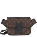 Louis Vuitton Belt Bag Monogram Macassar S Lock