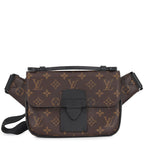 Louis Vuitton Belt Bag Monogram Macassar S Lock