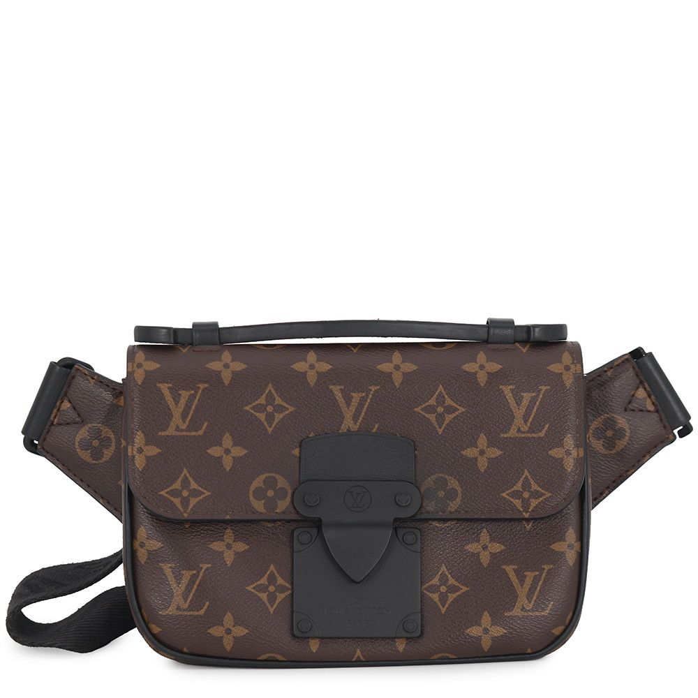 Louis Vuitton Belt Bag Monogram Macassar S Lock