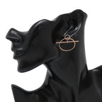 Hermes Earrings Loop Echappee PM 18k Pink Gold — view 4