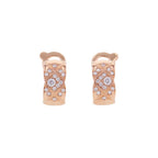 Chanel Earrings Coco Crush Collection Diamond Total 18k Pink Gold