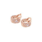 Chanel Earrings Coco Crush Collection Diamond Total 18k Pink Gold — view 2