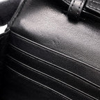 Saint Laurent Paris Chain Wallet le Maillon Lambskin Black Shoulder — view 8