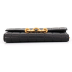 Saint Laurent Paris Chain Wallet le Maillon Lambskin Black Shoulder — view 3