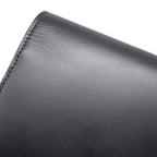 Saint Laurent Paris Chain Shoulder Wallet Maillon Calfskin Black — view 8
