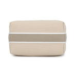 Hermes Pouch Brid Black PM Beige Silver Canvas Case — view 3