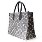 Louis Vuitton Tote Monogram Jacquard Denim On The Go MM — view 2