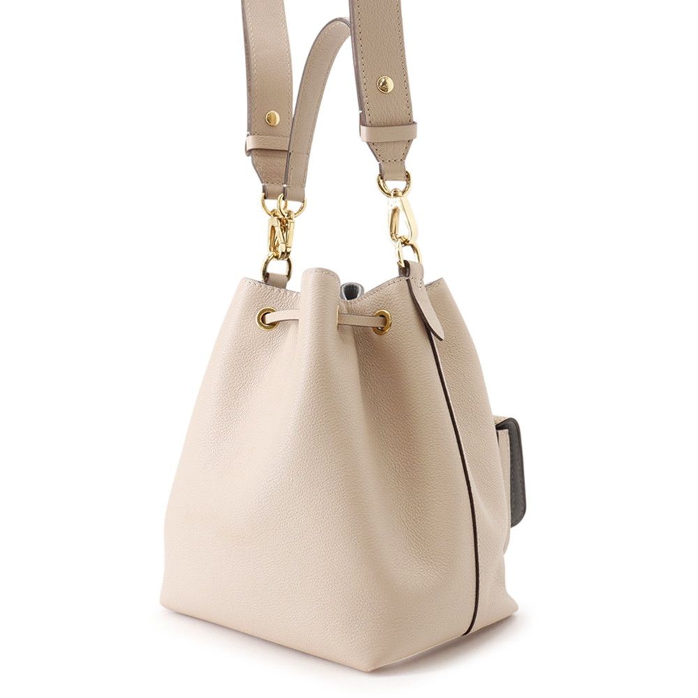Louis Vuitton Shoulder Bag Leather Lockme Bucket NV 3way — view 2