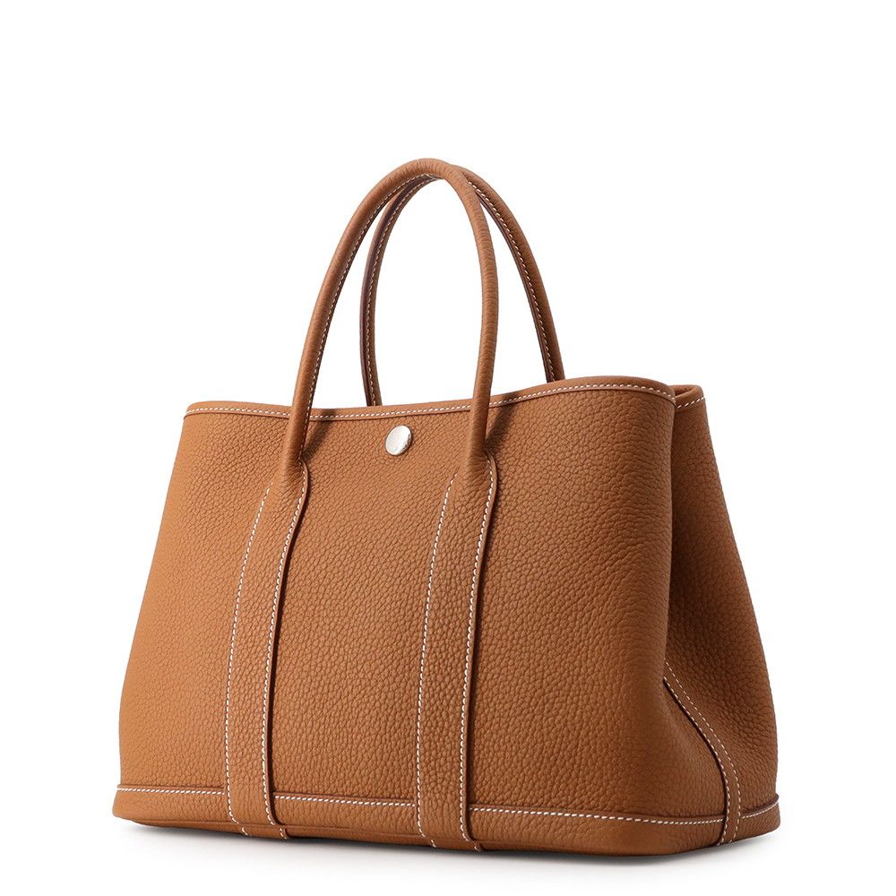 Hermes Tote Garden Party TPM Gold Silver Negonda — view 2