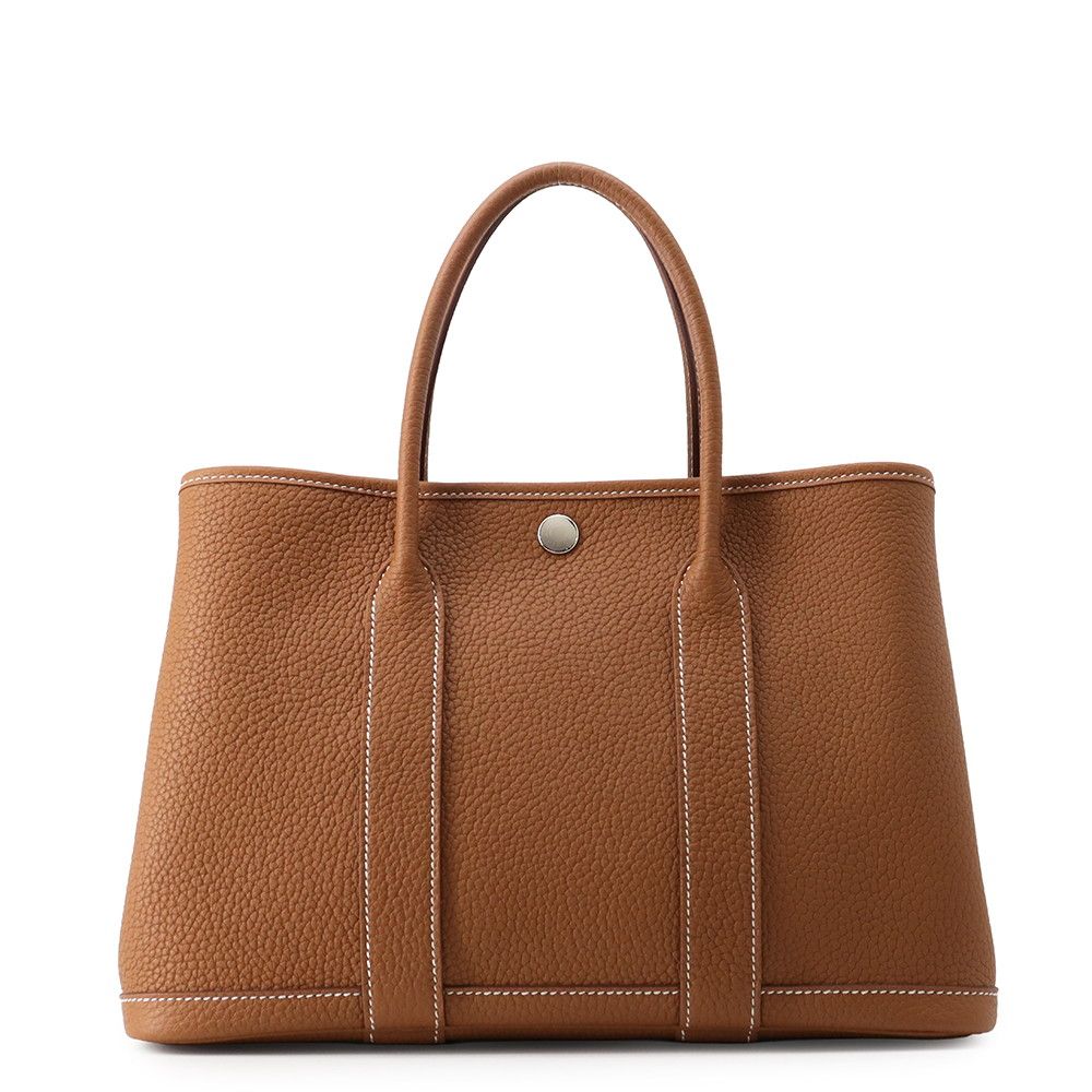 Hermes Tote Garden Party TPM Gold Silver Negonda