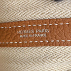 Hermes Tote Garden Party TPM Gold Silver Negonda — view 6
