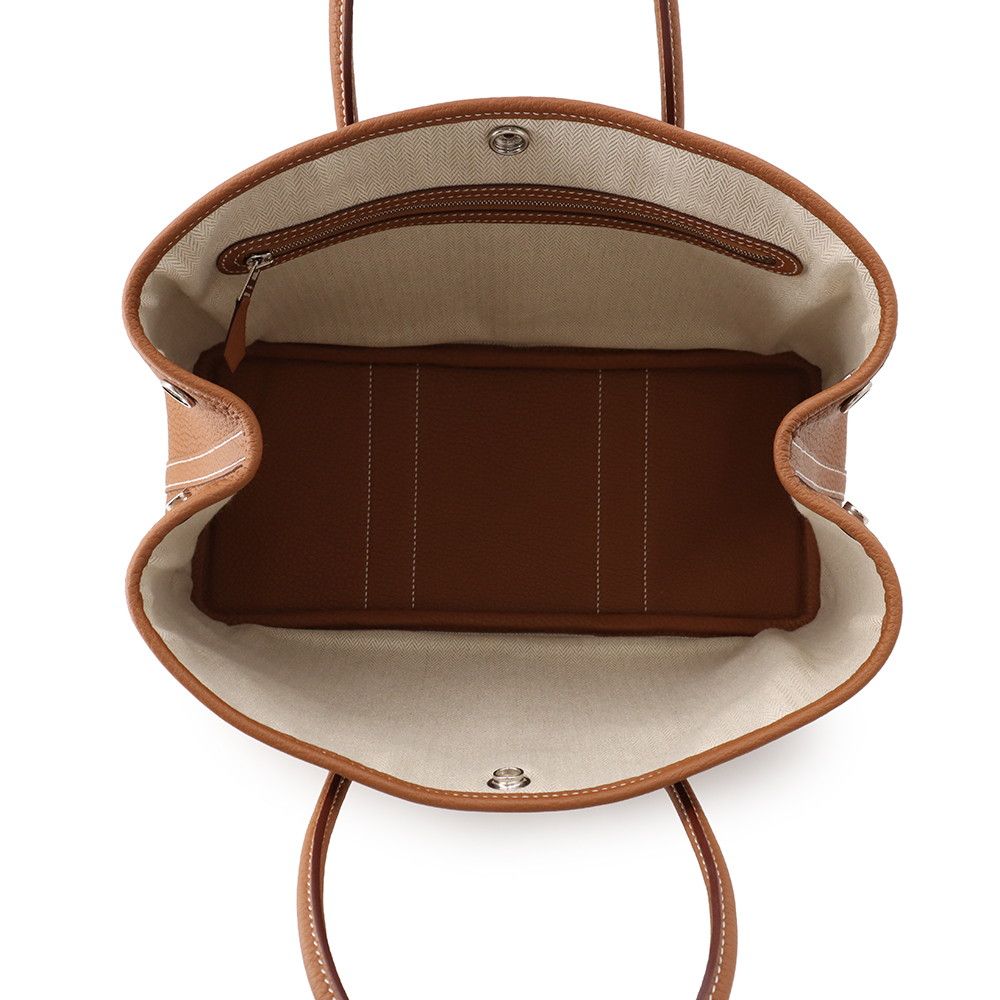 Hermes Tote Garden Party TPM Gold Silver Negonda — view 5