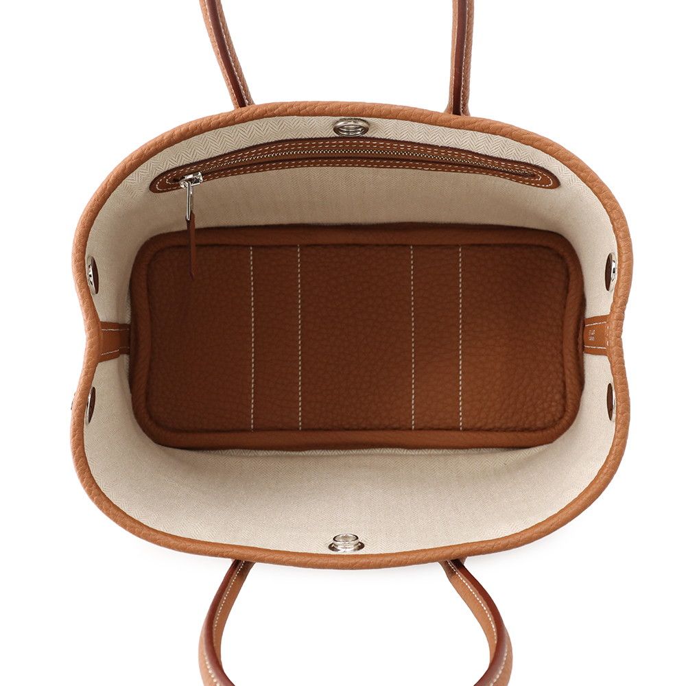 Hermes Tote Neo Garden 23 Party Gold Silver Negonda — view 5