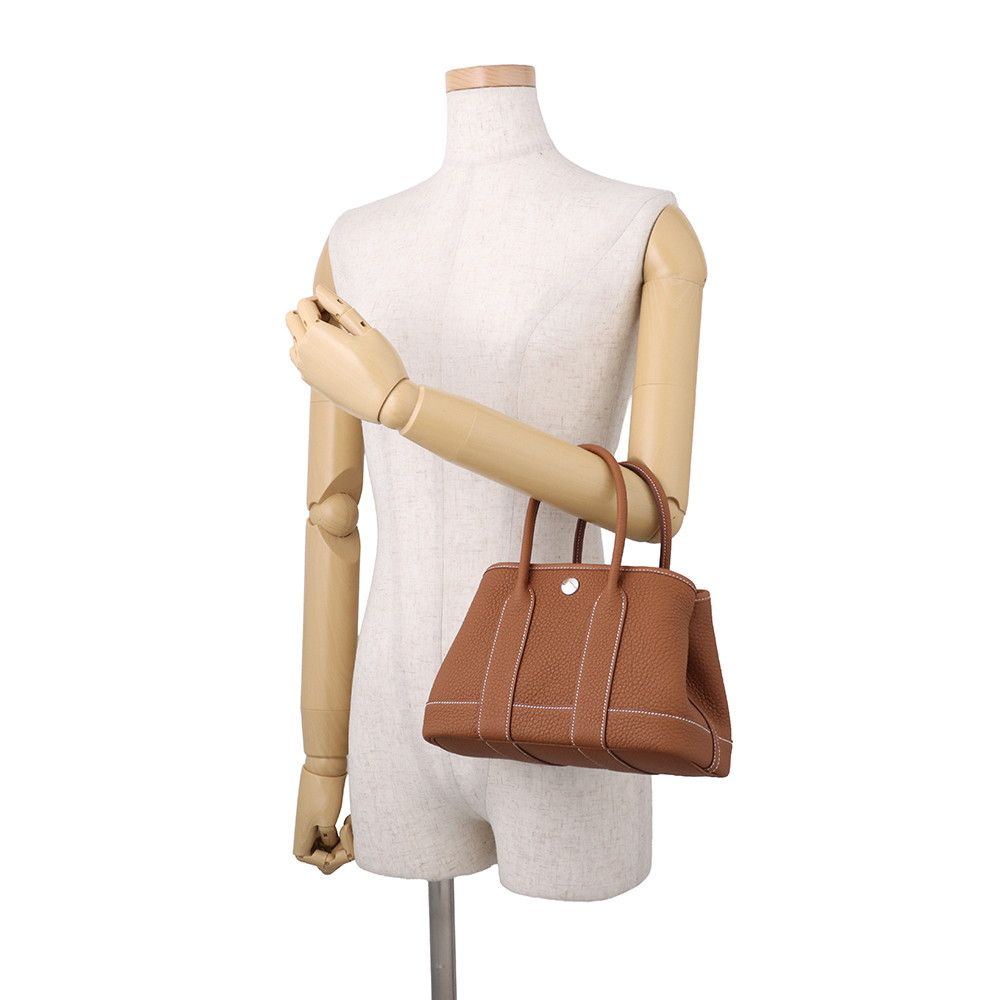 Hermes Tote Neo Garden 23 Party Gold Silver Negonda — view 4