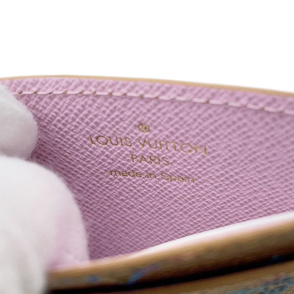 Louis Vuitton Card Case Floral Monogram LV Garden Holder Sample — view 5